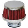 View Item 25mm Red Motorcycle Crankcase / Mini Moto / Pit Bike Air Breather Filter